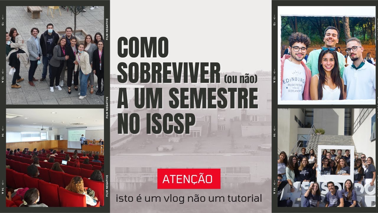 Como sobreviver a um semestre no iscsp // vlog