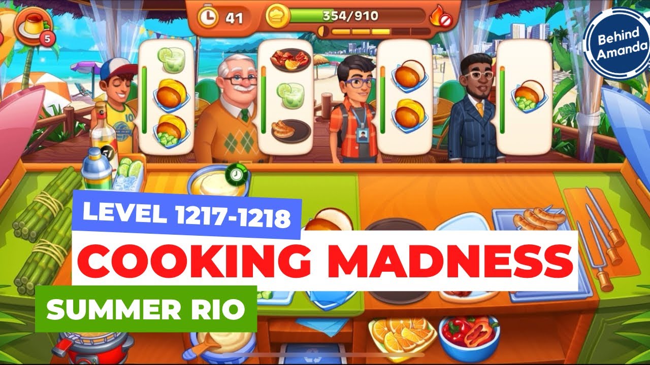COOKING MADNESS LEVEL 1217-1218 WALKTHROUGH INDONESIA