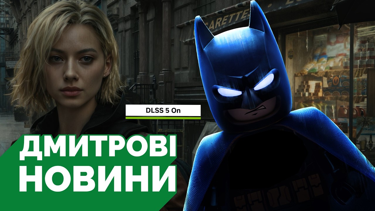 ШІ кринджа в DLSS 5, LEGO Batman: Legacy of the Dark Knight перенесли, Ґоро Маджіма в Sonic Racing