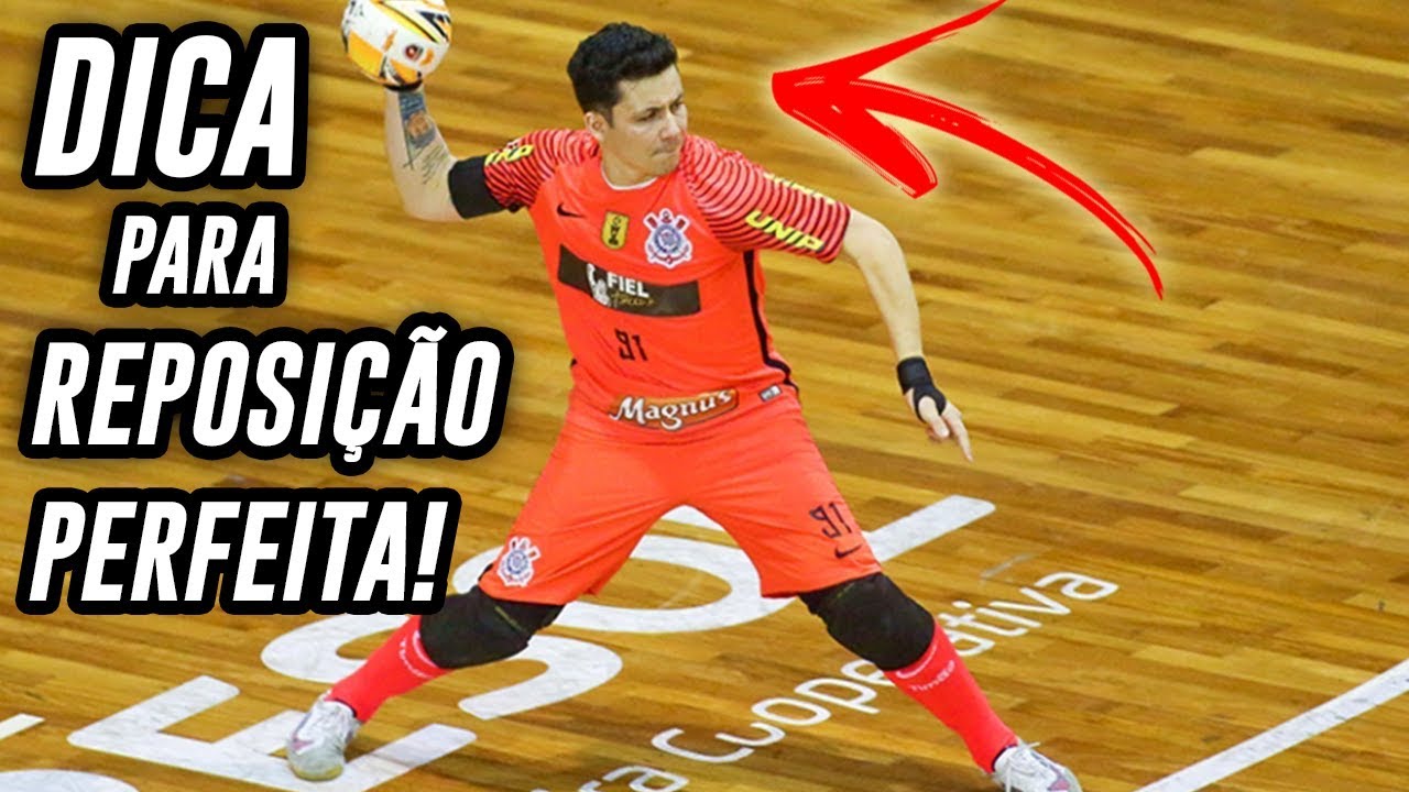 Como repor a bola no Futsal? MELHORE EM 100% SUA REPOSIÇÃO!!!
