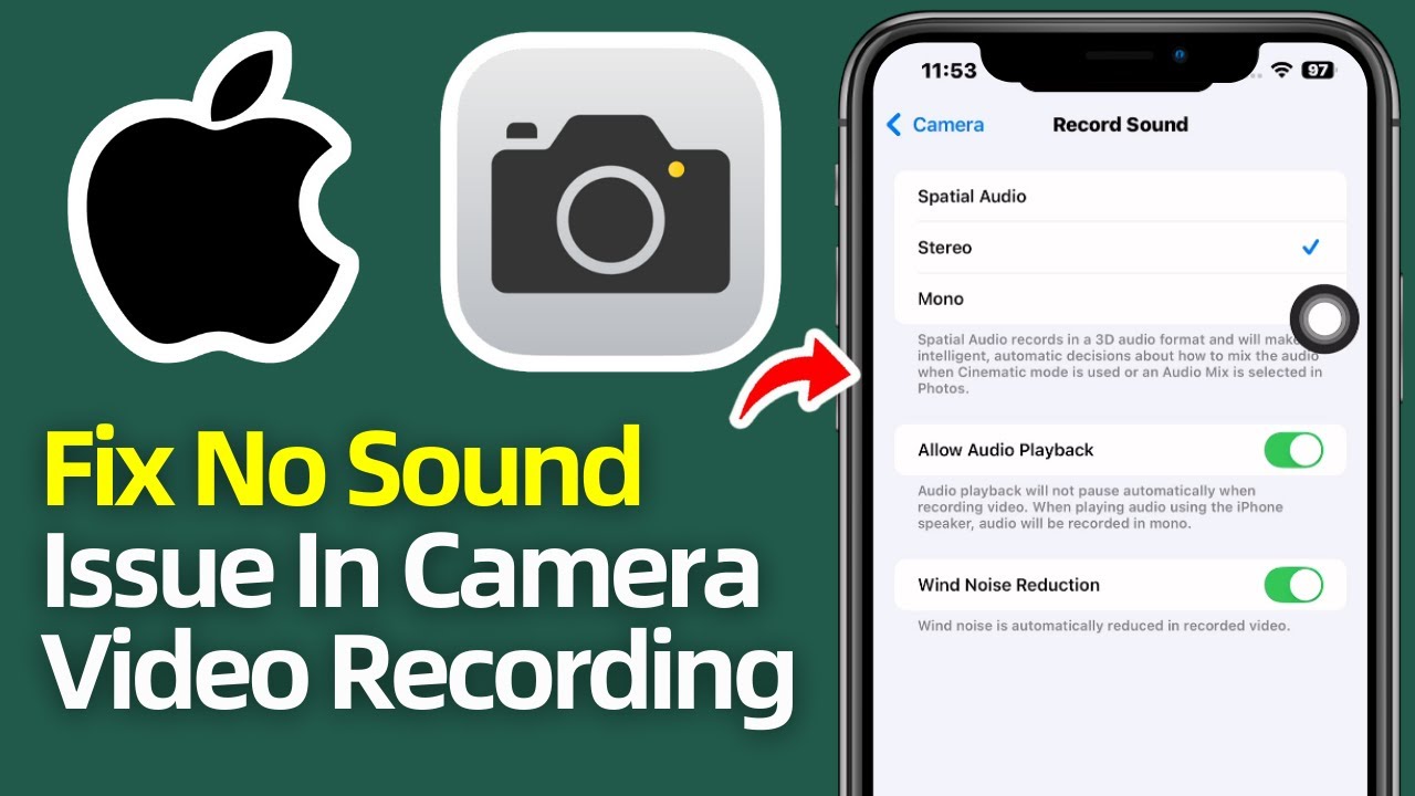 How To Fix No Sound Issue In Camera Video Recording On iPhone (2025)