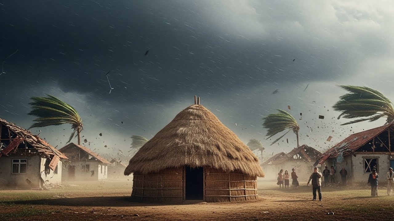 Vizinhos Zombaram Da Casa do indio Tipo Taba, Até Vendaval De 120km/h Provar Sabedoria Ancestral