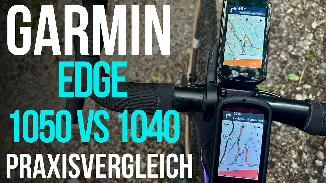Garmin Edge 1050 vs Garmin Edge 1040 Navigation im Test und Vergleich