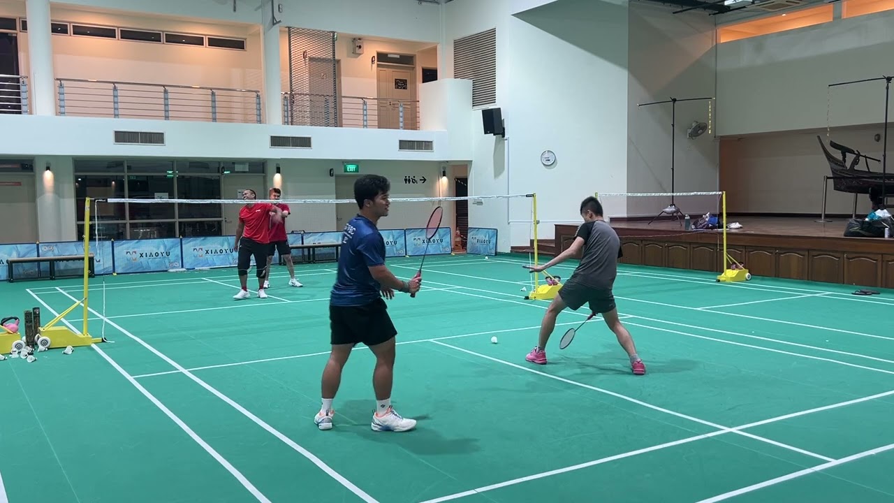 Badminton @ Sprout Bedok - Ashraf/Friend VS LY/Jason - 20 Jan 2026
