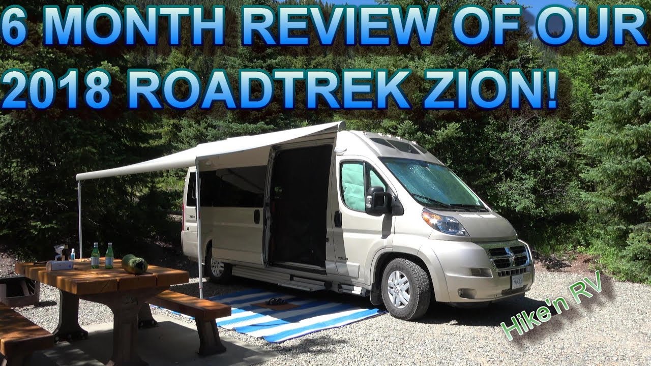 6 Month Review of our 2018 Roadtrek Zion