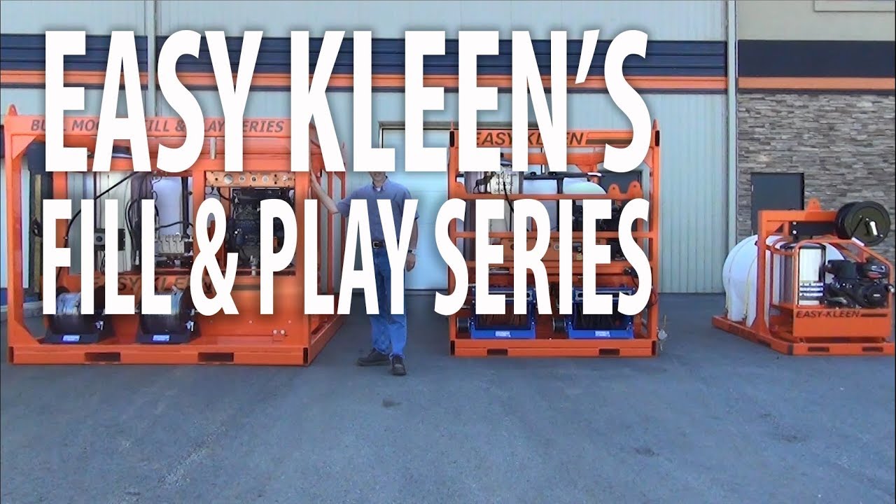 Easy Kleen's NEW Fill & Play Series