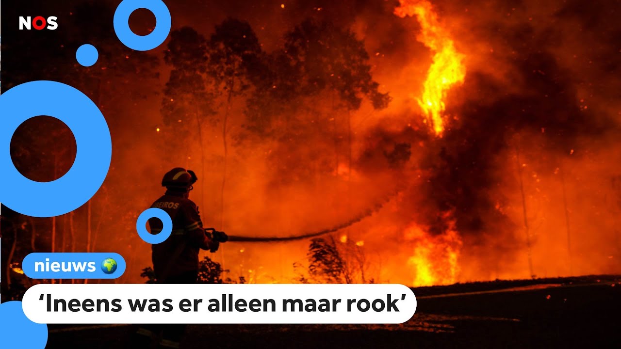 Hitte en grote bosbranden op meerdere plekken in Europa