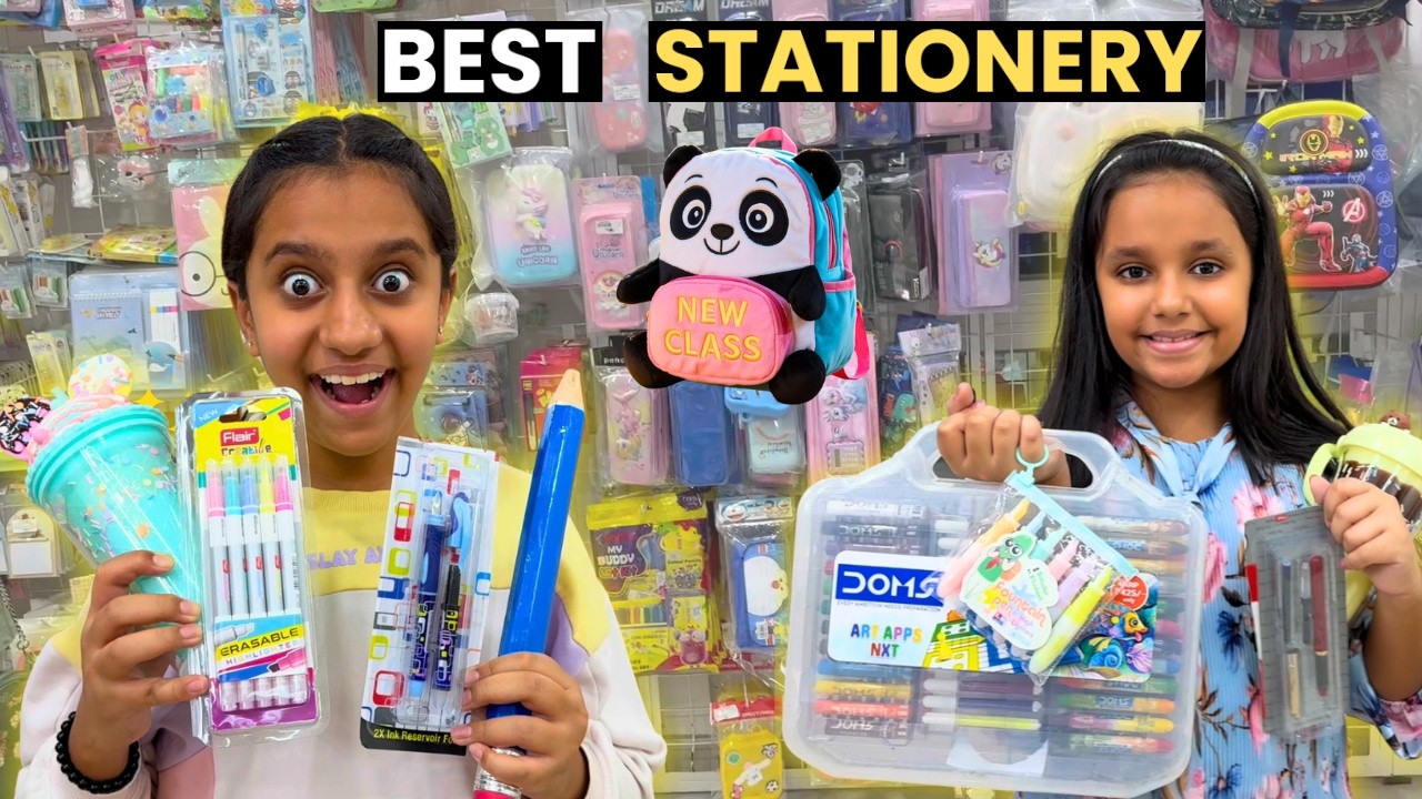 BEST Stationery Shopping for New Class! 😍