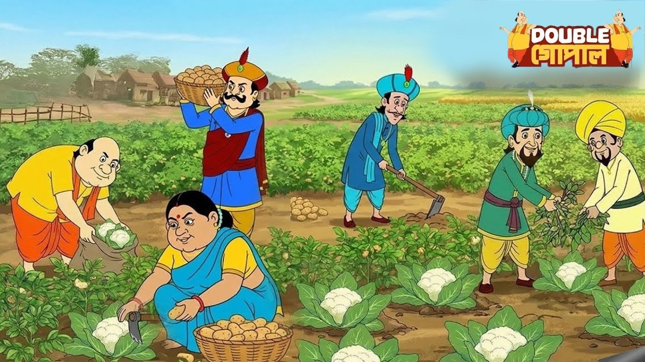 গোপাল ভাঁড় ফুলকপির চাষ করে সবাইকে চমকে দিল! | Gopal Bhar | গোপালভাঁড় | Hasmukh Gopal | New Episode