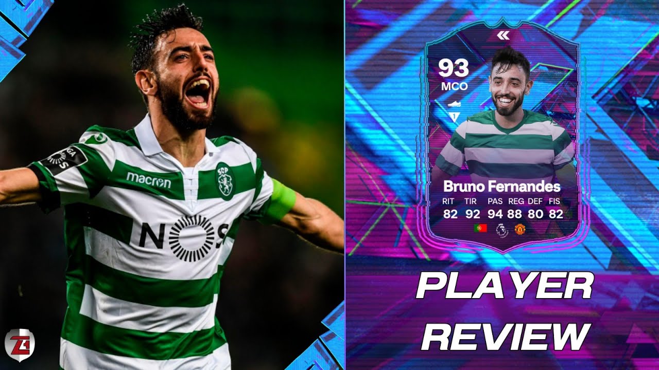 UNA COMPLETA LOCURA EN EL MEDIO CAMPO 😍 | REVIEW DE BRUNO FERNANDES TOTY FLASHBACK SBC DE 93