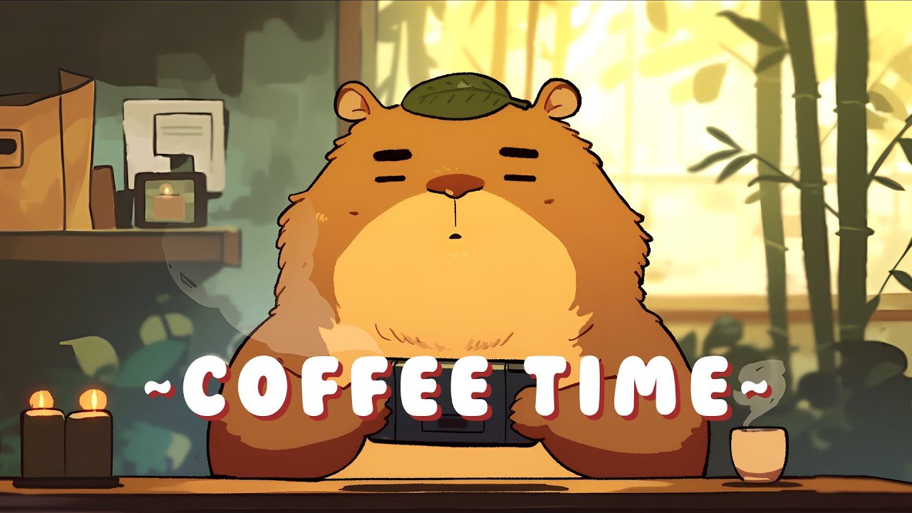 Capybara Lofi Zone - Calm Music for Focus & Study ~ Cozy Atmosphere ~ 📚 🎵 | Sleep Aid