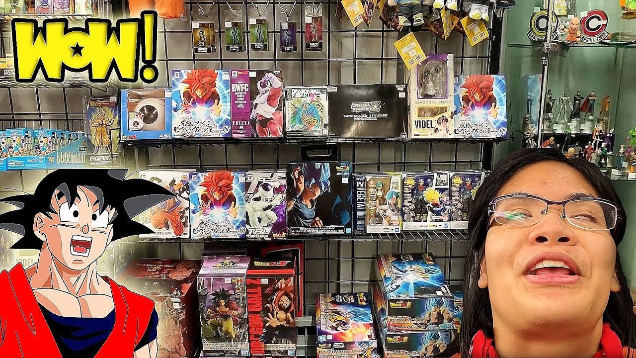 HUNTING FOR DBZ AT THE MALL & TATE'S COMICS!!! - Hunting For Dragon Ball Figures! #26