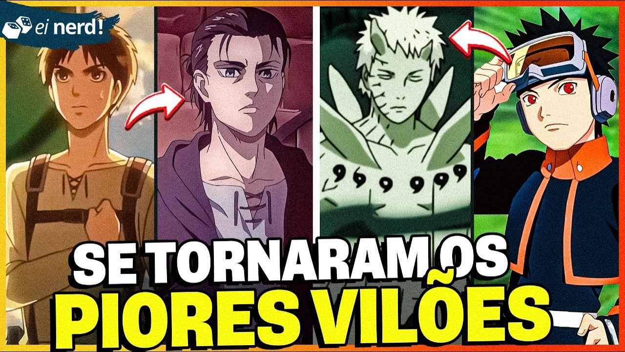 7 HERÓIS DE ANIMES QUE SE TORNARAM VILÕES [E seus motivos!]