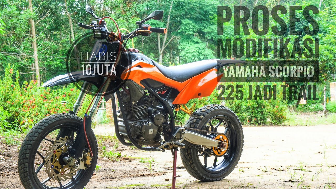 yamaha scorpio trail supermoto