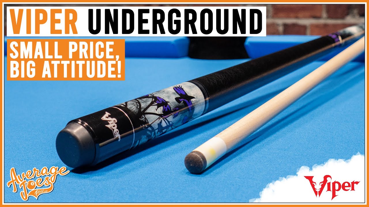 Viper Underground - Small Price, Big Attitude! | Full Pool Cue Review!