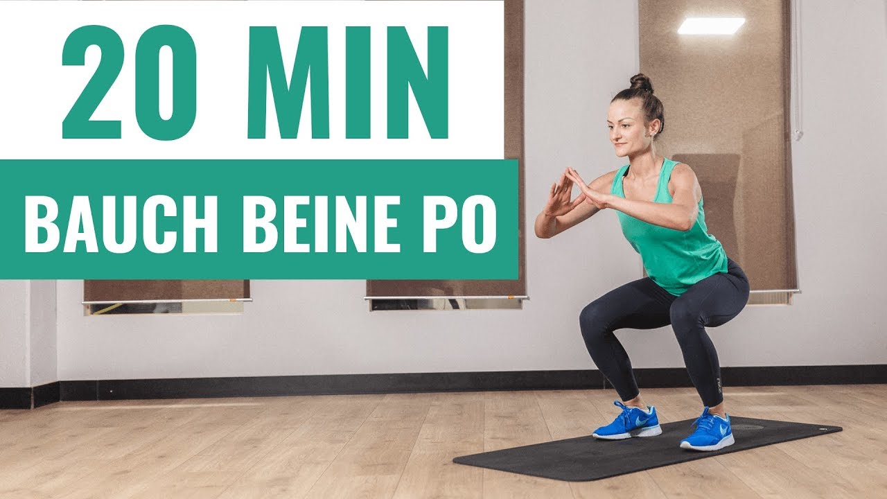 20 MIN Workout - ABS, LEGS, GLUTES  |