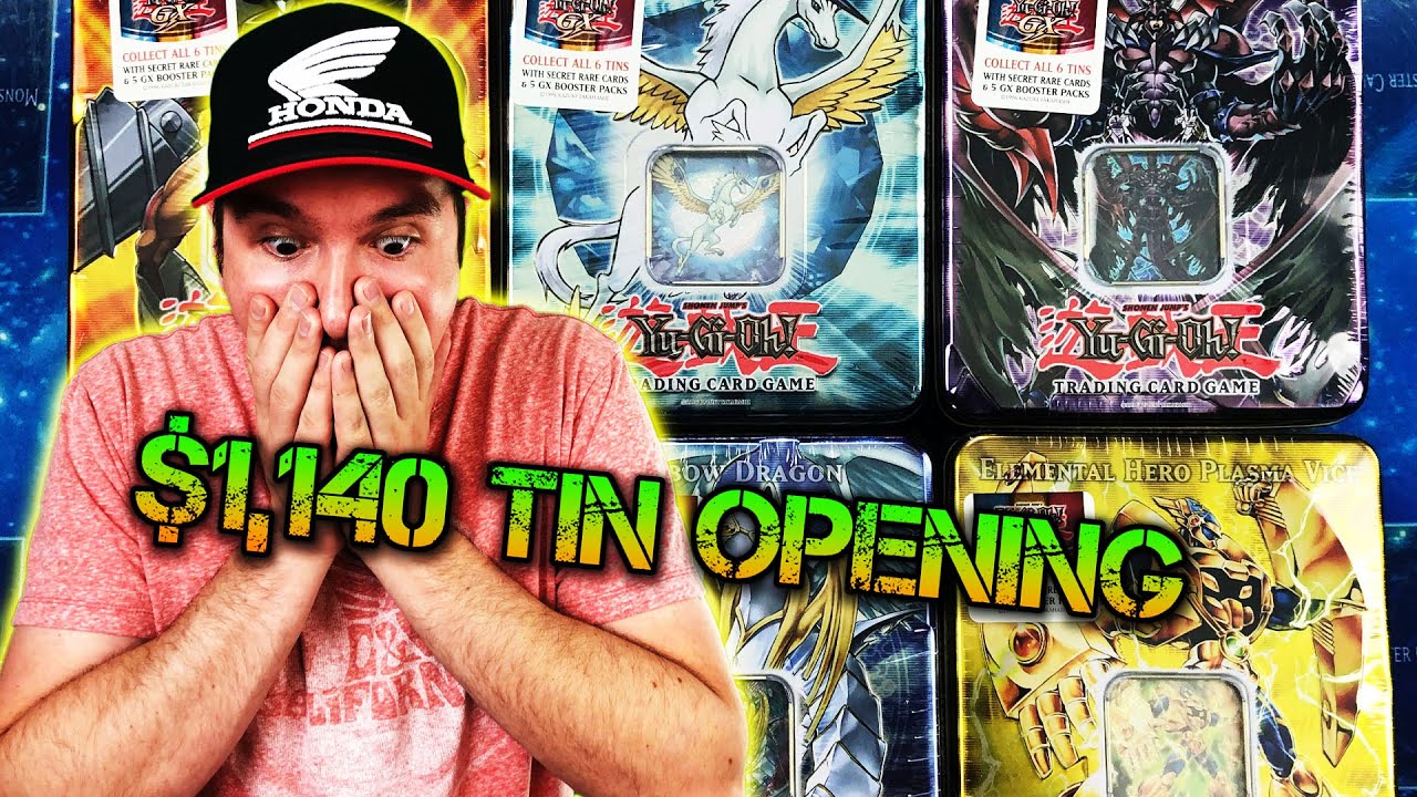 *I PULLED A MISPRINT!* OPENING EVERY 2007 Yu-Gi-Oh! TIN EVER RELEASED! Booster Pack Extravaganza!