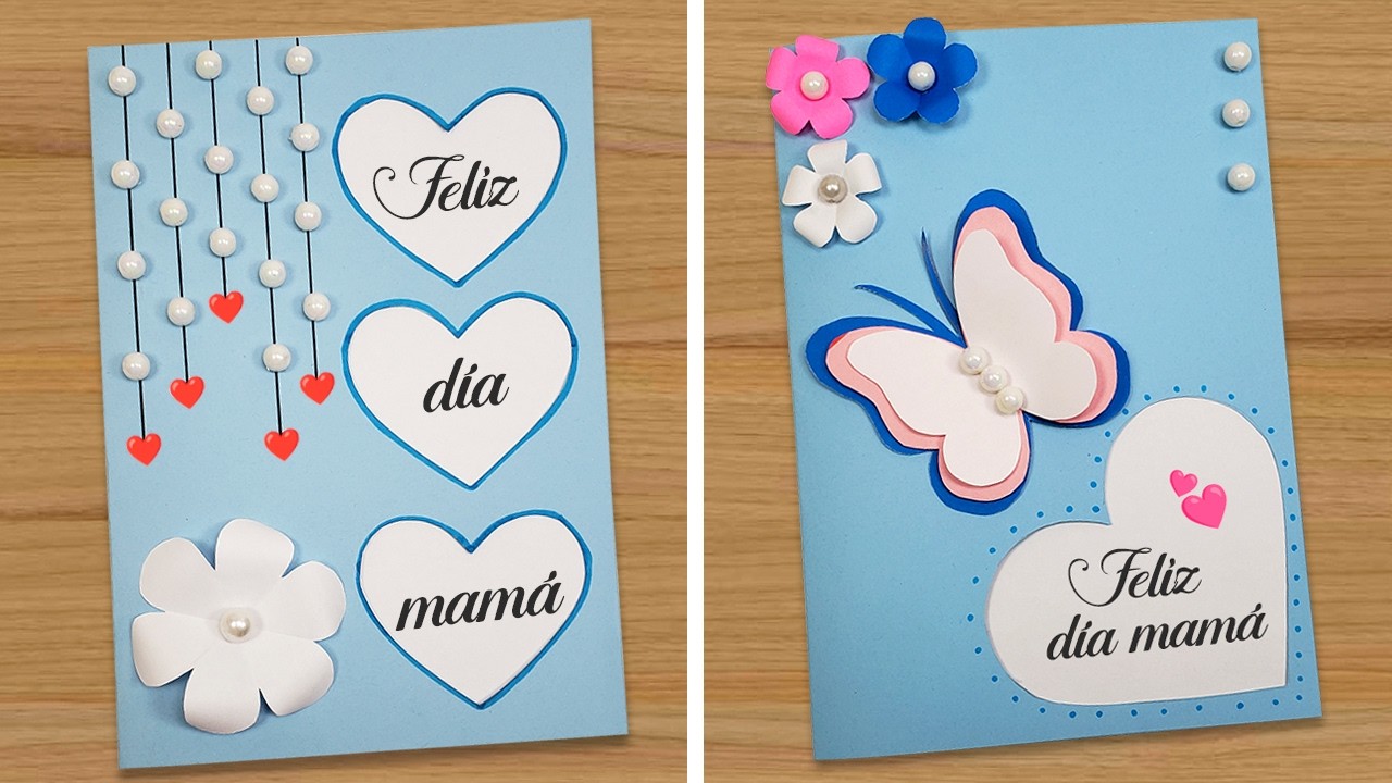 ❤️Красивые открытки своими руками ко Дню матери/Женскому дню | Идея открытки ко Дню матери 🥰🌷Откр...