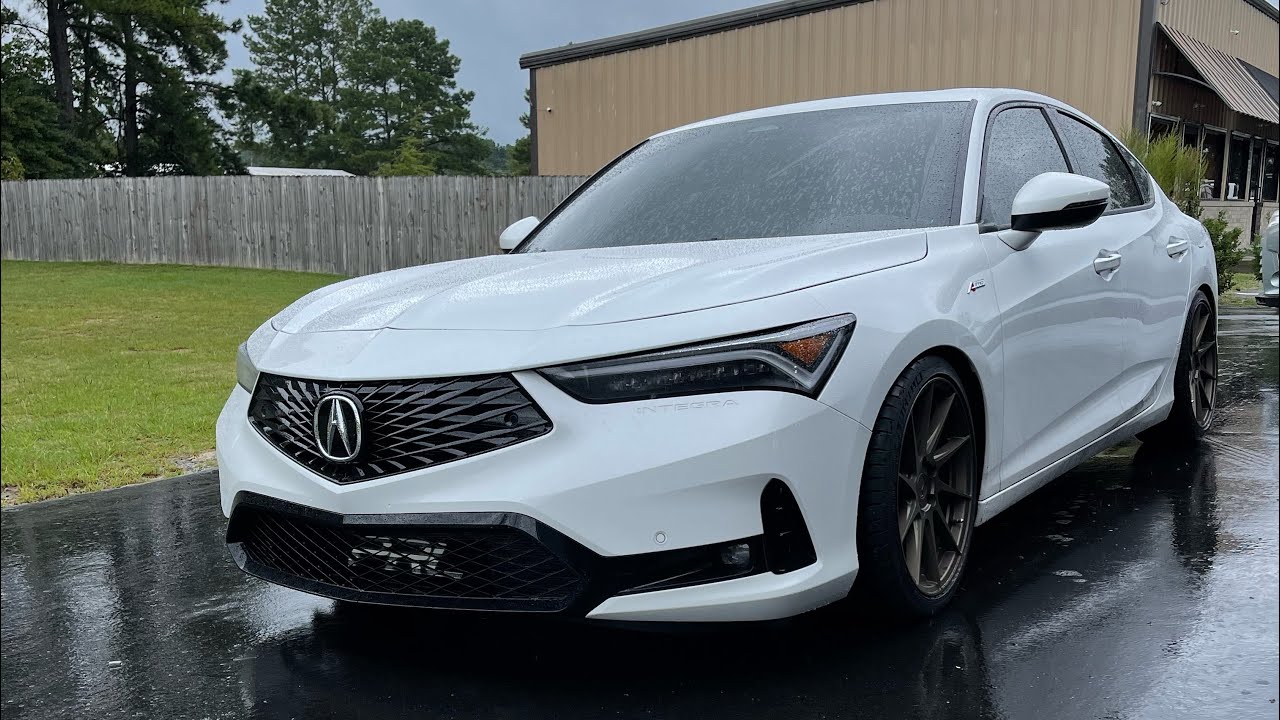 2023 Acura Integra full PRL bolt on, lowered with aftermarket wheels