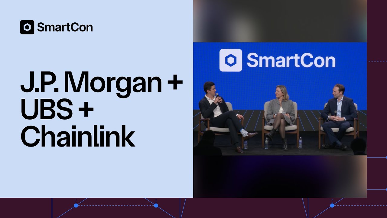 Трансформация рынков РЕПО с помощью токенизации | UBS, J.P. Morgan и Chainlink на SmartCon 2025