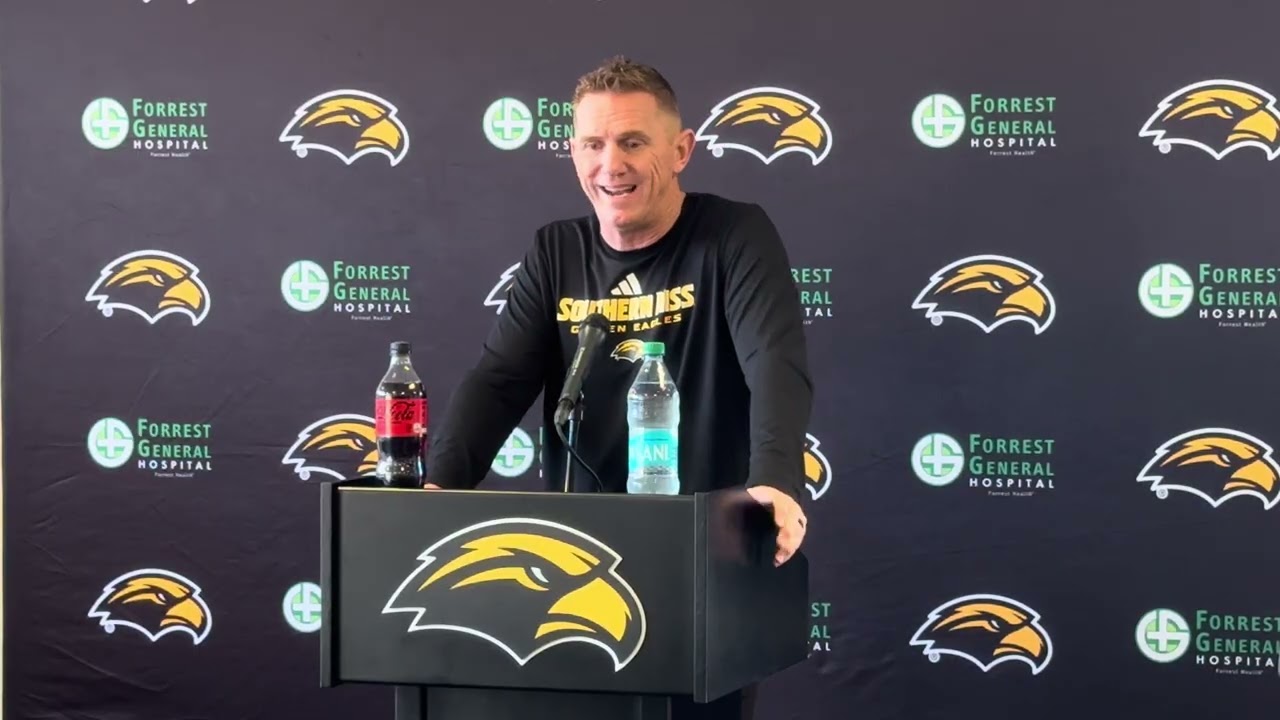 Southern Miss Football | Blake Anderson talks National Signing Day