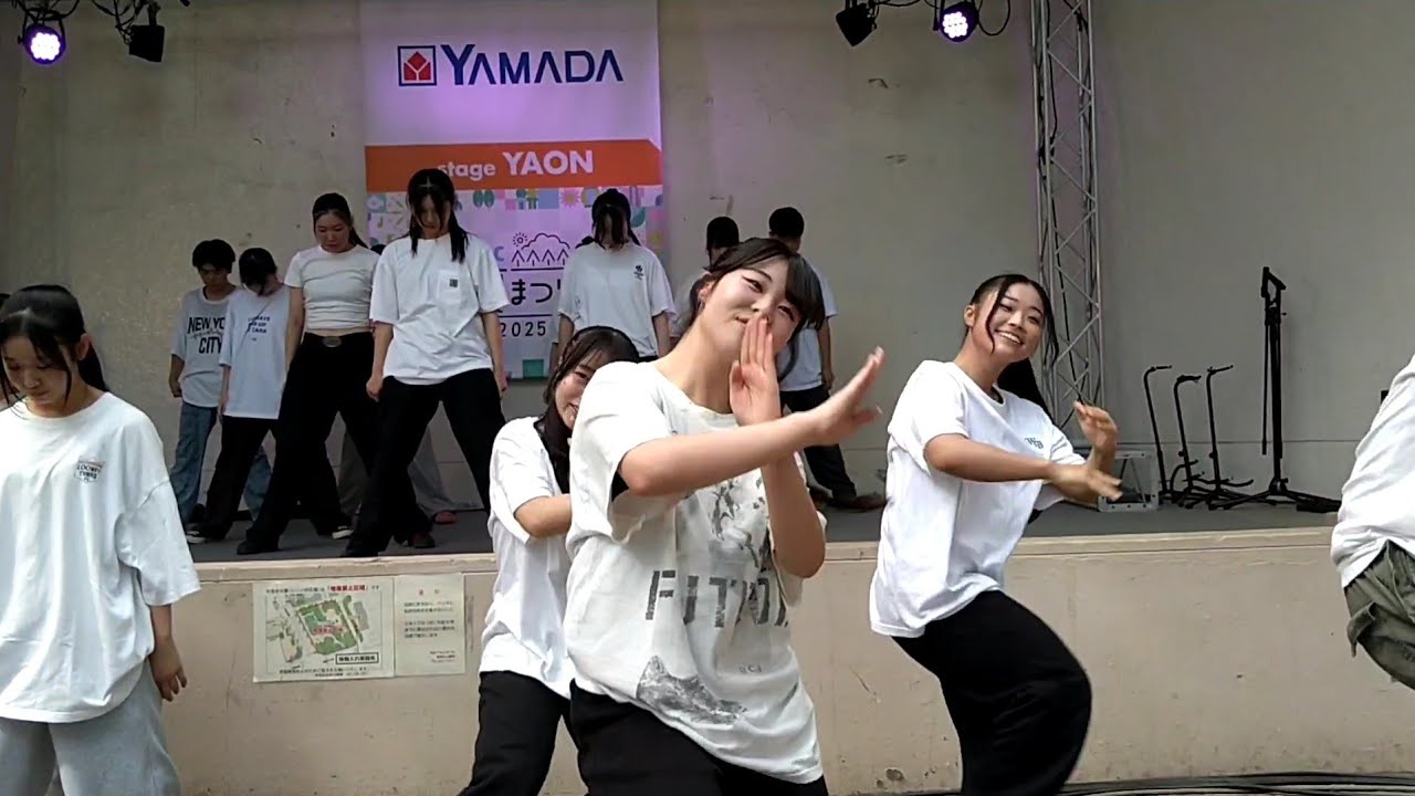 2025・7月26日・宮城県仙台市・Dance・仙台城南高等学校「ダンス部」・tbc夏まつり
