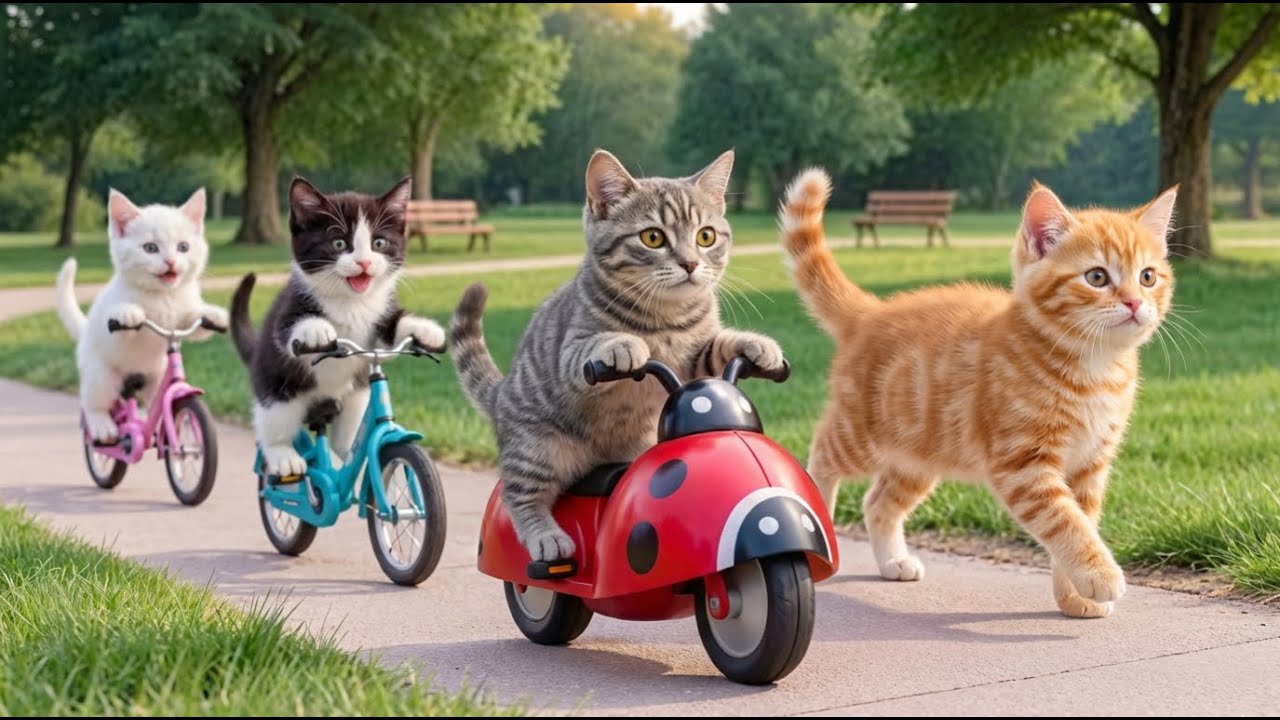 Mama Cat and Kitten Return Lost Wallet and Get Water Park Tickets as a Sweet Reward! 🐱🎟️💦