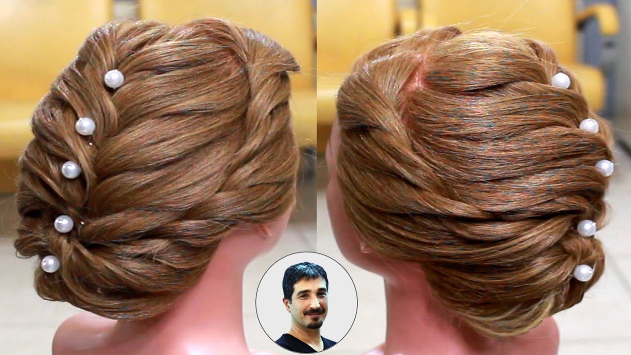 YENİ KISA SAÇ BURGULU ENSEDE TOPUZ SAÇ MODELLERİ NASIL YAPILIR