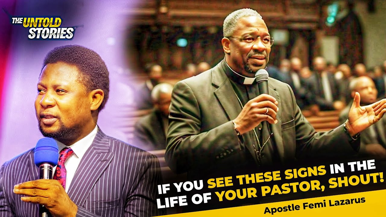 Signs that show that your pastor is a sexual predator || Apostle Femi Lazarus