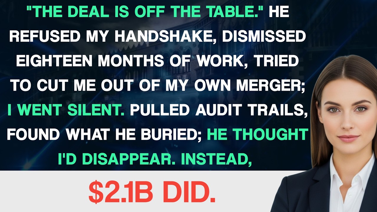 The CEO Refused My Handshake — By Morning, $2.1B Was Gone