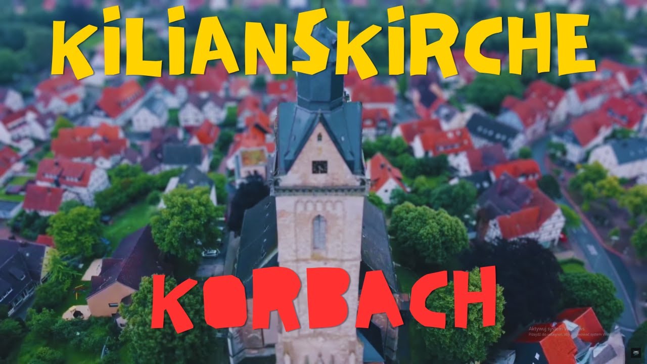 Kilianskirche Korbach, panorama na miasto.