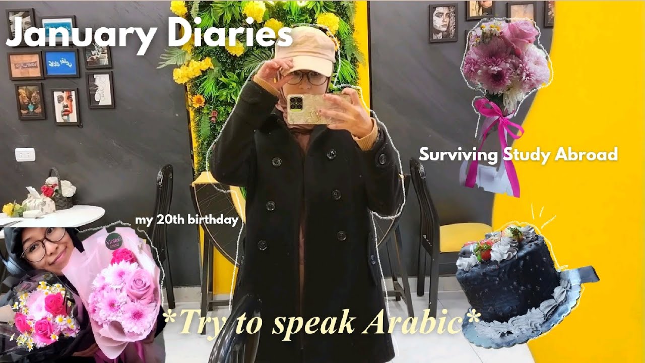 January Diaries | Mostly Vlog in Arabic ( mistakes still happen 🙃)