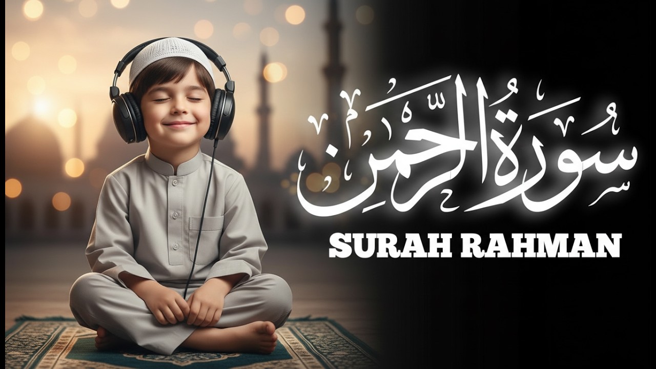 Surah Ar-Rahman Full | Beautiful & Heart Touching Quran Recitation | سورة الرحمن