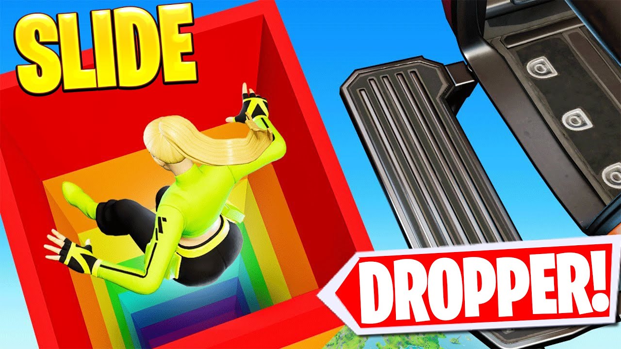 Der HEFTIGSTE SLIDE DROPPER um LOOT in Fortnite (zu spannend) gegen @odumanpique