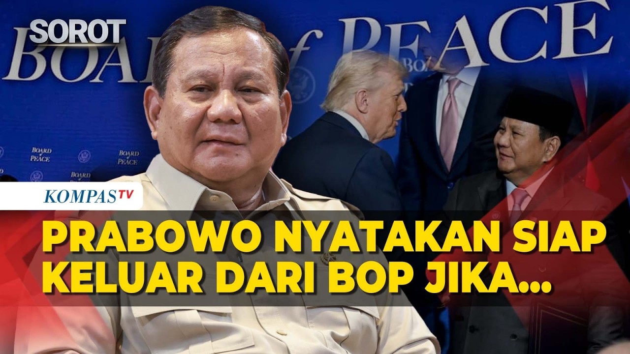 Prabowo Nyatakan Akan Keluar dari BoP jika Tak Untungkan Indonesia dan Palestina