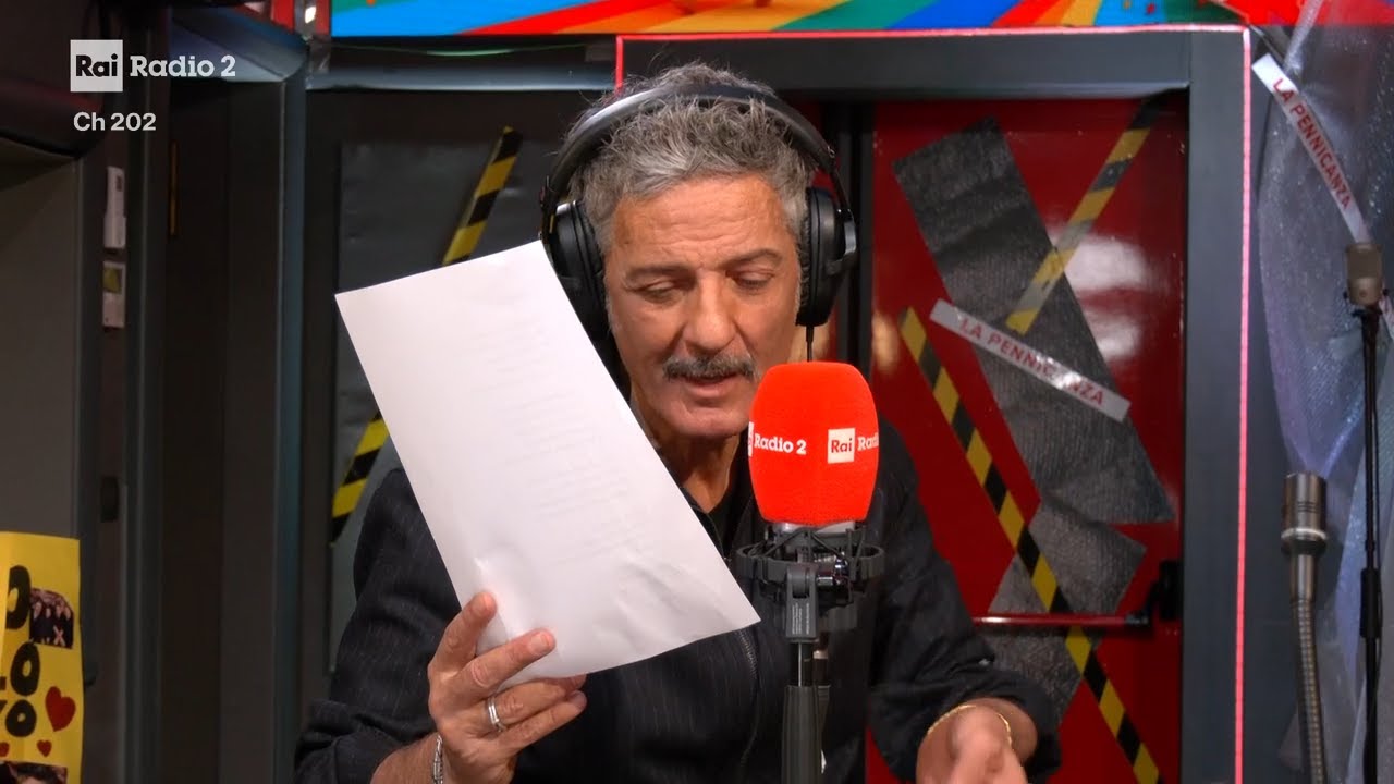 Fiorello canta "Adesso tu" di Eros Ramazzotti - La Pennicanza 22/01/2026