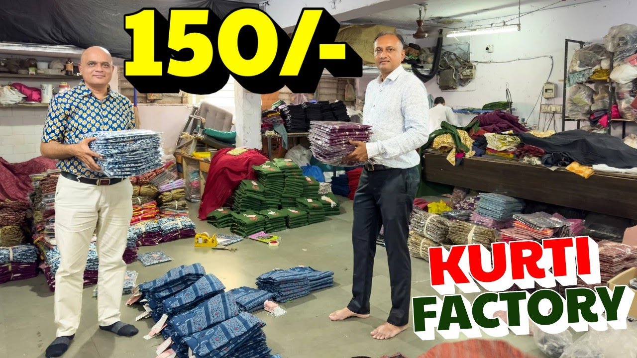 कुर्ती निर्माता अहमदाबाद  - Cotton Kurti Manufacturer In Ahmedabad