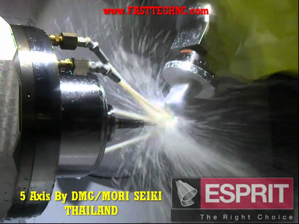 @ 5 Axis By ESPRIT CAM THAILAND CAD by NX8