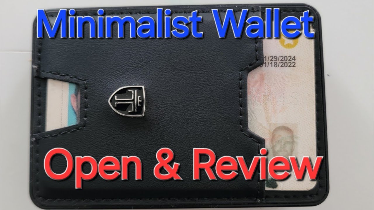 Travando Minimalist Wallet: Open And Review