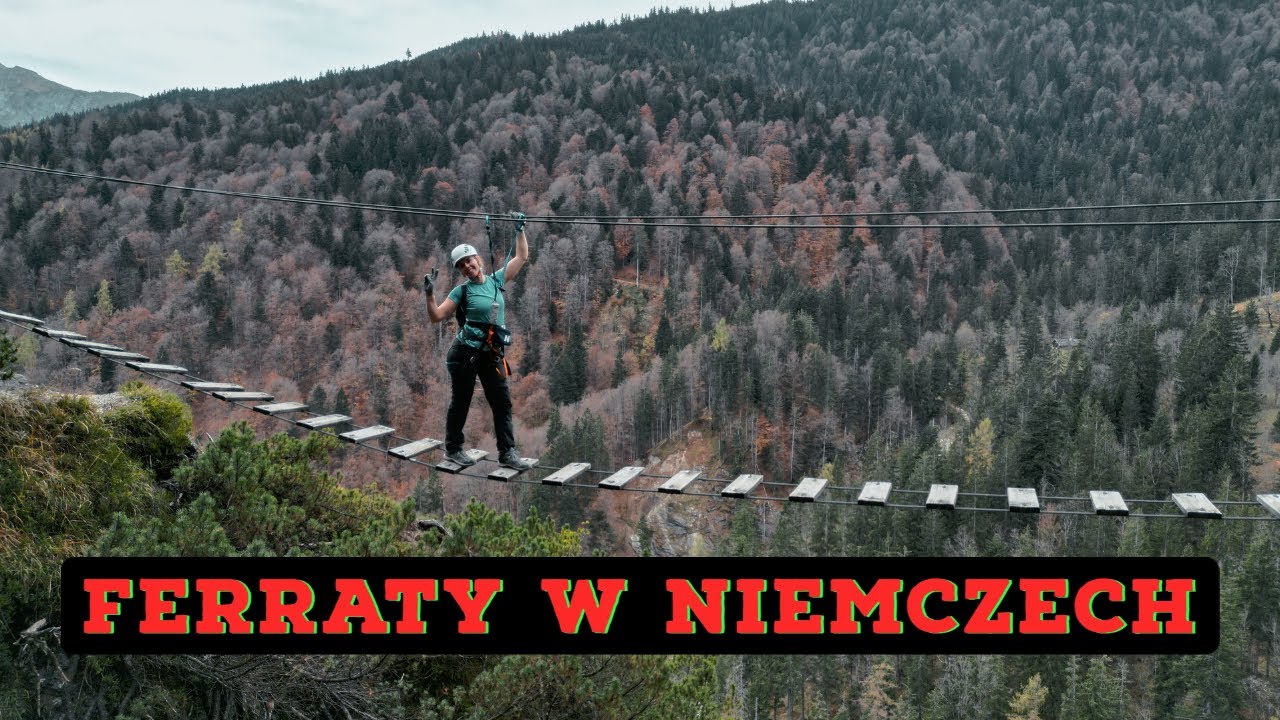 GR&Uuml;NSTEIN (E) | Trudna ferrata na południu Niemiec😲| Alpy 2.0