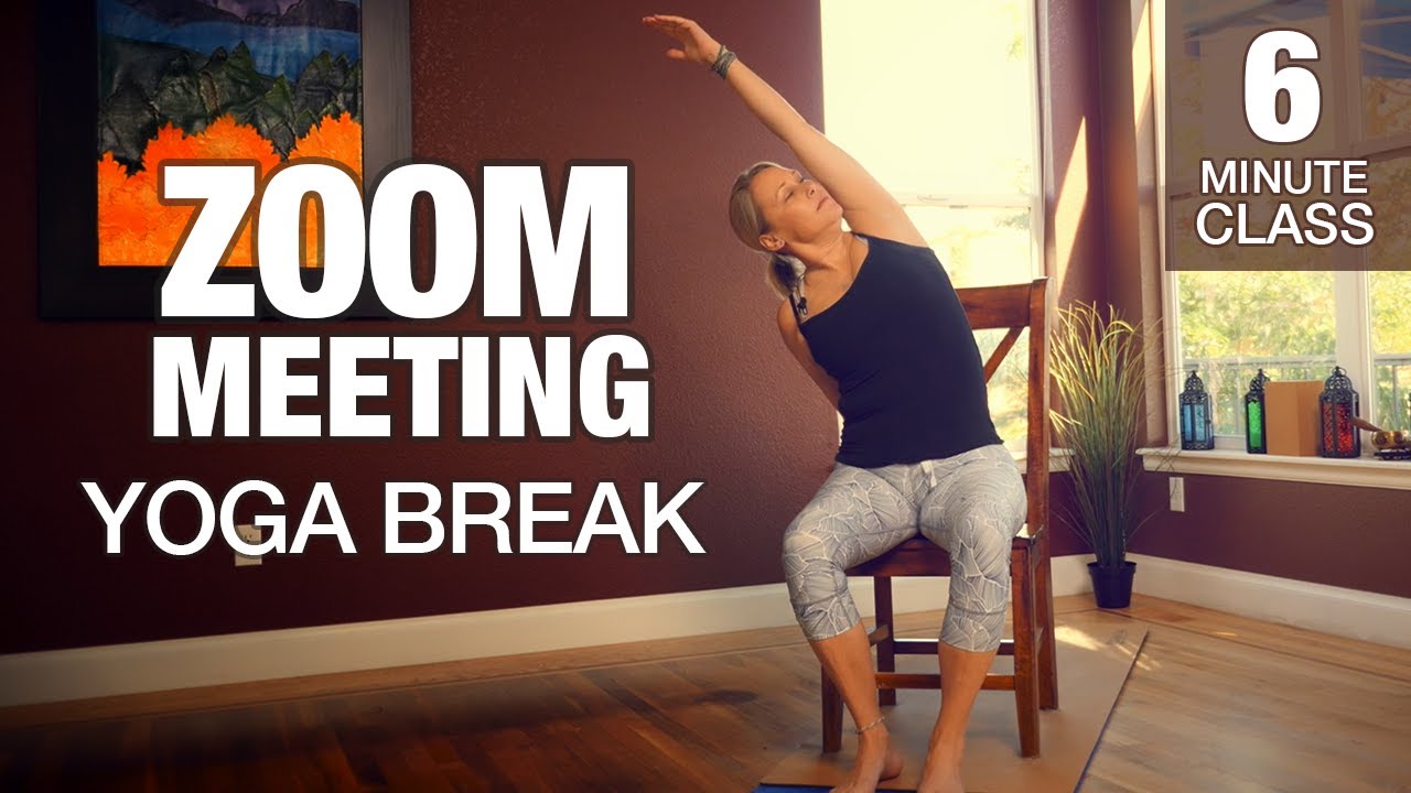 Zoom Meeting Yoga Break (6 Min Yoga Class) - Five Parks Yoga
