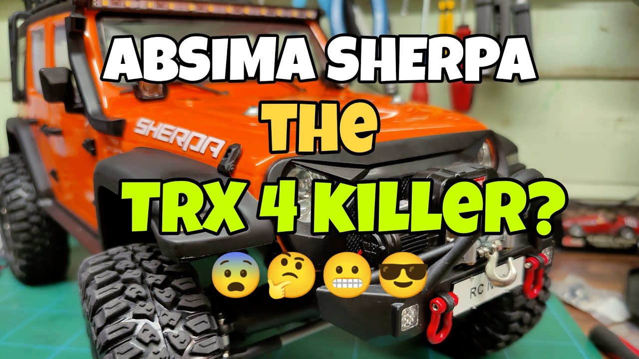 Absima Sherpa detailed Unboxing and Test the trx4 killer!!!😨
