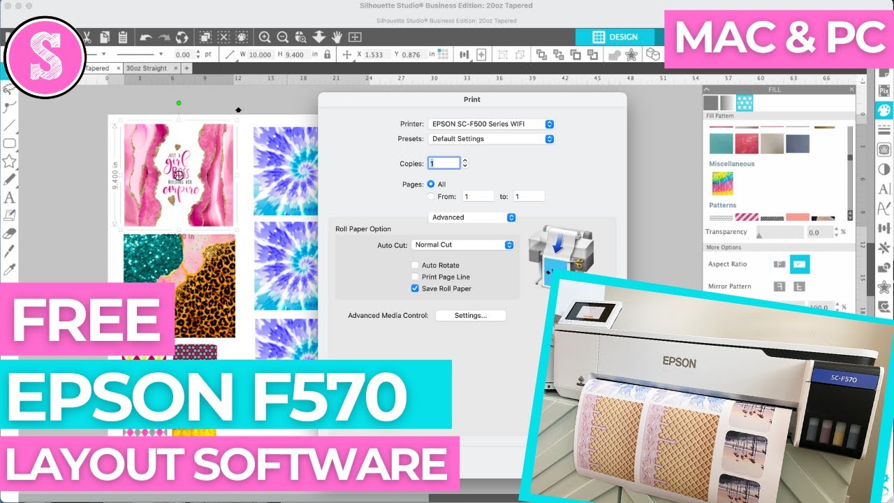 Бесплатное программное обеспечение для Epson F570 для верстки и печати: как использовать на Mac и ПК