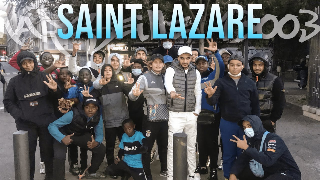 GabMorrison - En immersion à Saint Lazare avec Zams (Marseille 3ème Arrondissement)