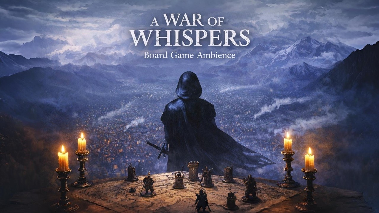 A War of Whispers - Dark Board Game Ambience | Strategy & Political Intrigue Music