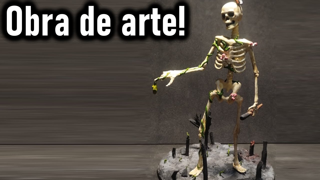 Participei de um workshop e aprendi como criar uma obra de arte! - Miniature Art Vlog