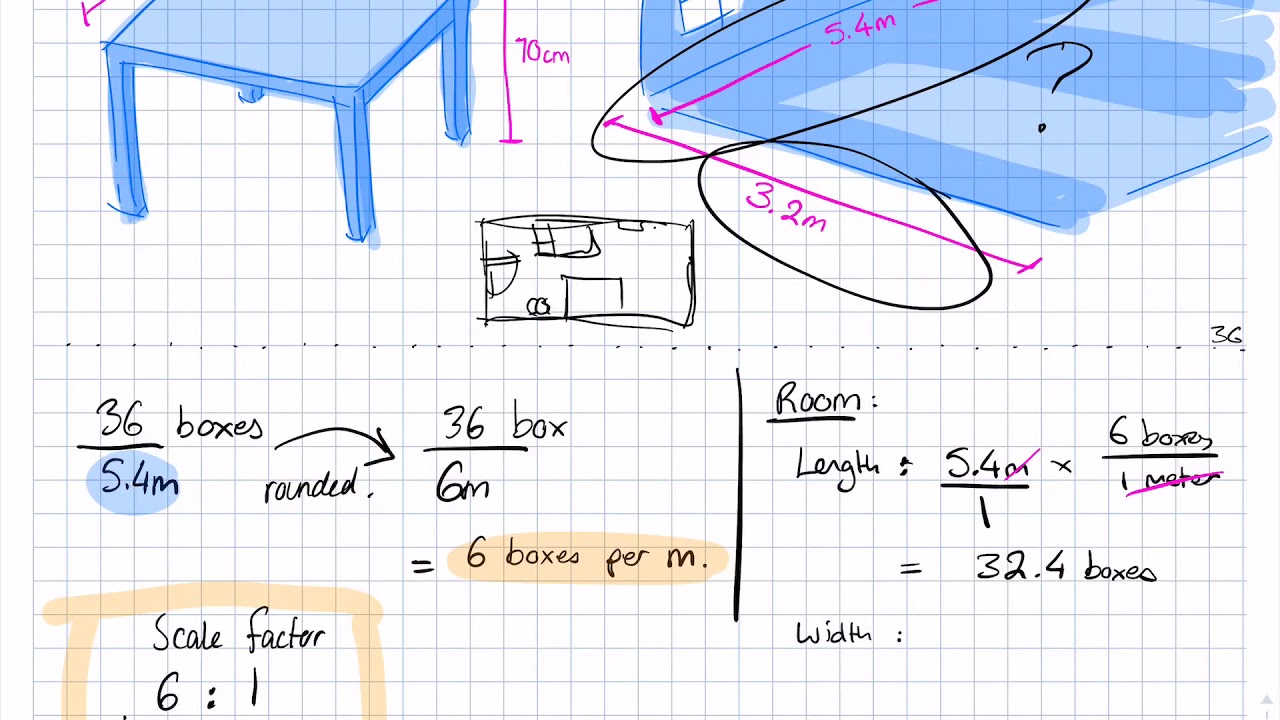 Maths - Scale Factor and Floor Plan