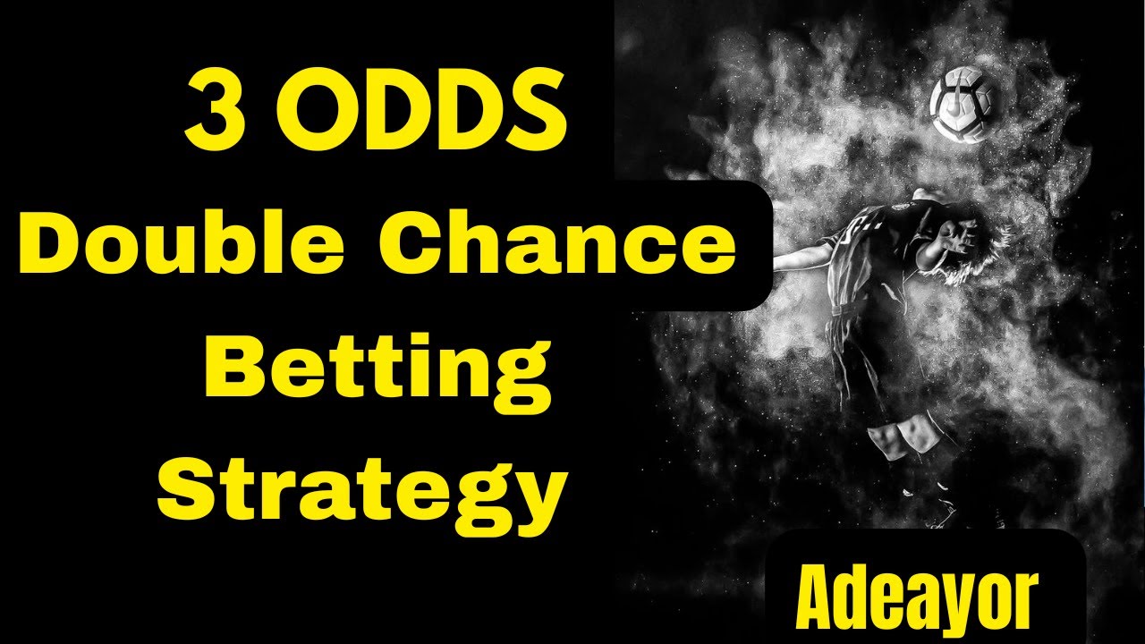 Double Chance Betting Strategy Explained 🔥 How I Target 3.00 Odds with Smart Match Analysis