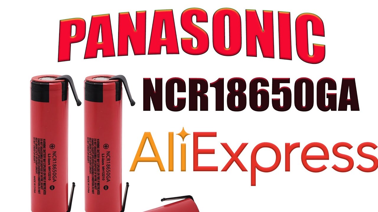 Panasonic 18650GA, test de estas celdas compradas en AliExpress