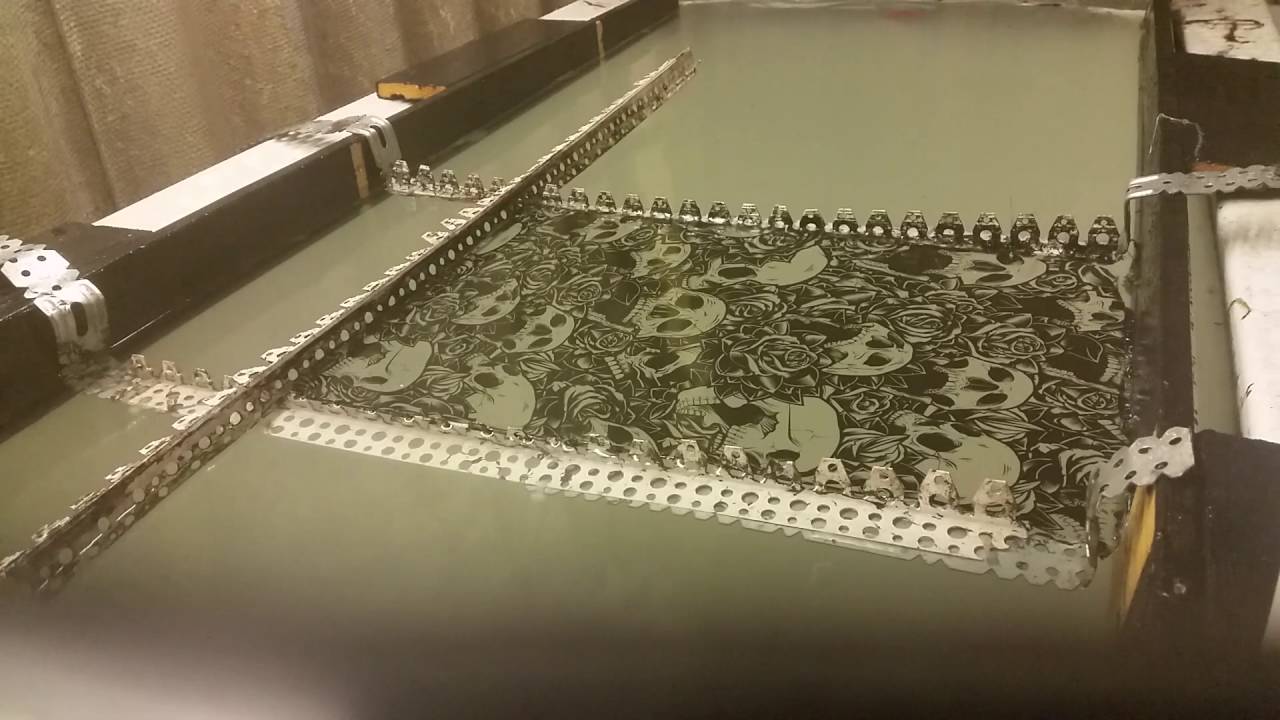 Hydrographics diy tank.Hydro dipping.